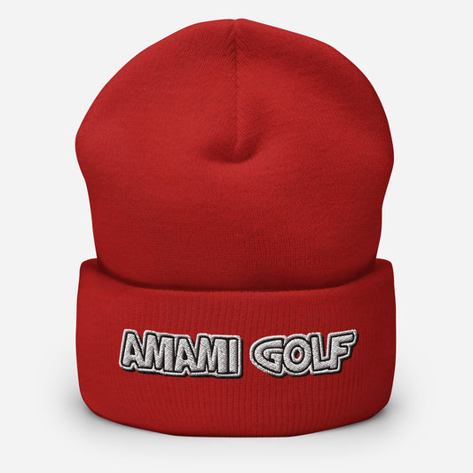 AMAMI GOLF  ユニセックス　ニット帽