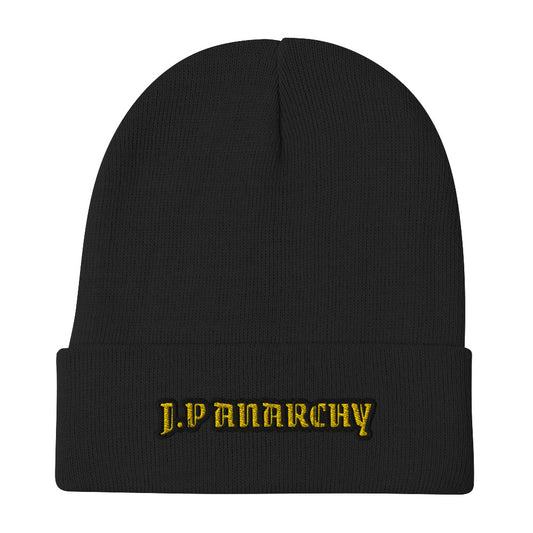 J.P ANARCHY 刺繍ニット帽